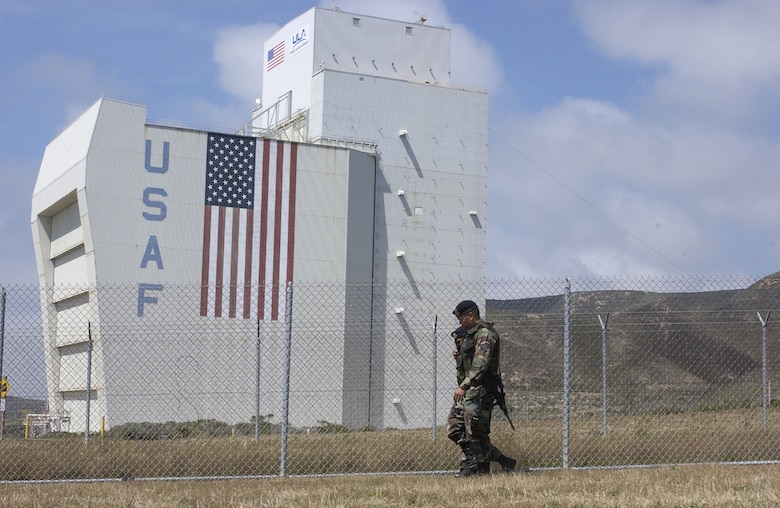 The responsibility to preserve and protect Vandenberg Air Force Base's installation, infrastructure and population falls on all Airmen.  Our own vigilance is the best line of defense against potential advesaries who would exploit any possible weakness to sabotage national interests. (U.S. Photo by Airman 1st Class Adam Guy)