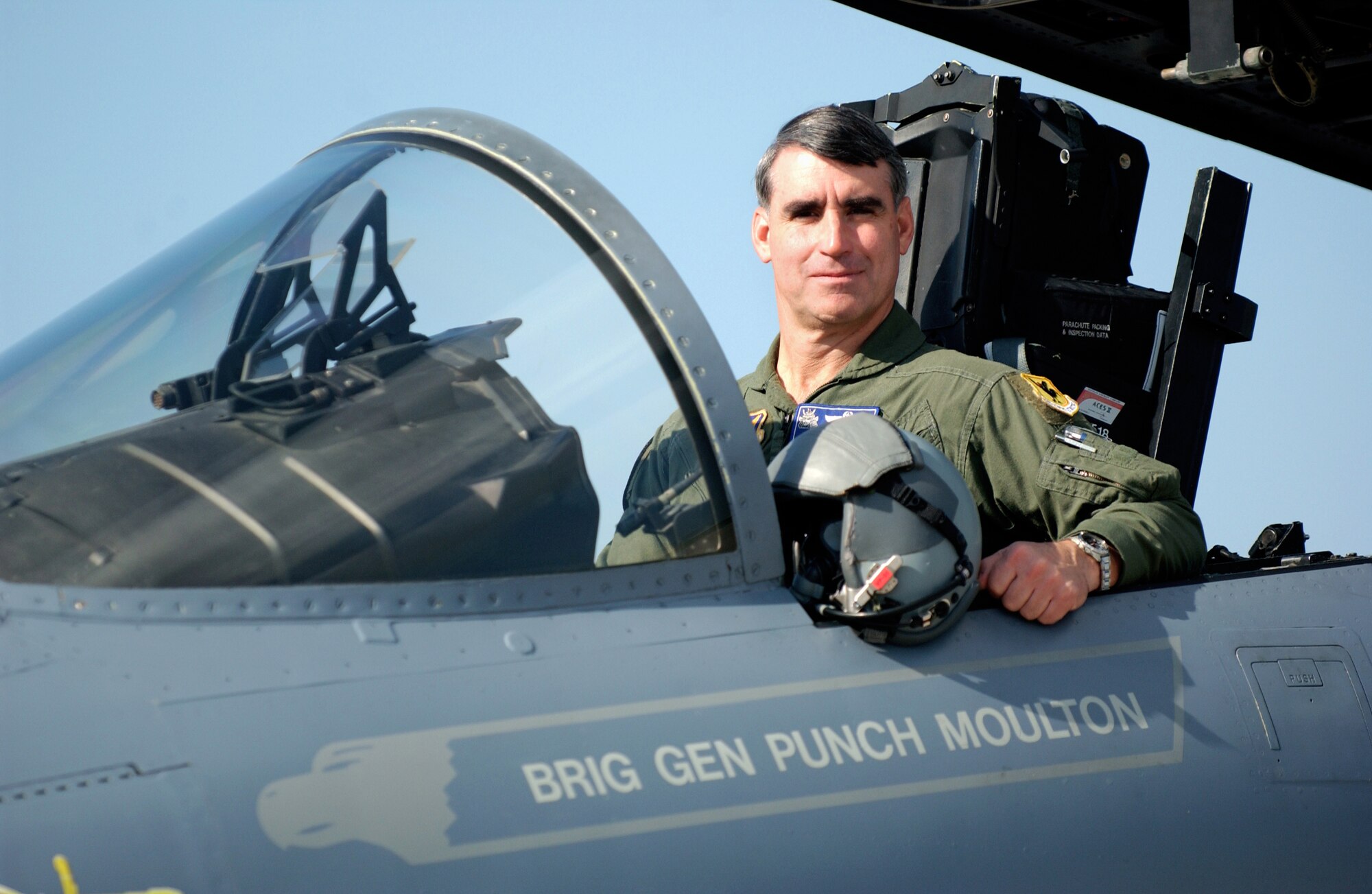 Brig. Gen. Harold "Punch" Moulton, 18th Wing commander since January 2006, will hand over command of the 18th Wing to Brig. Gen. Brett T. Williams on May 24.