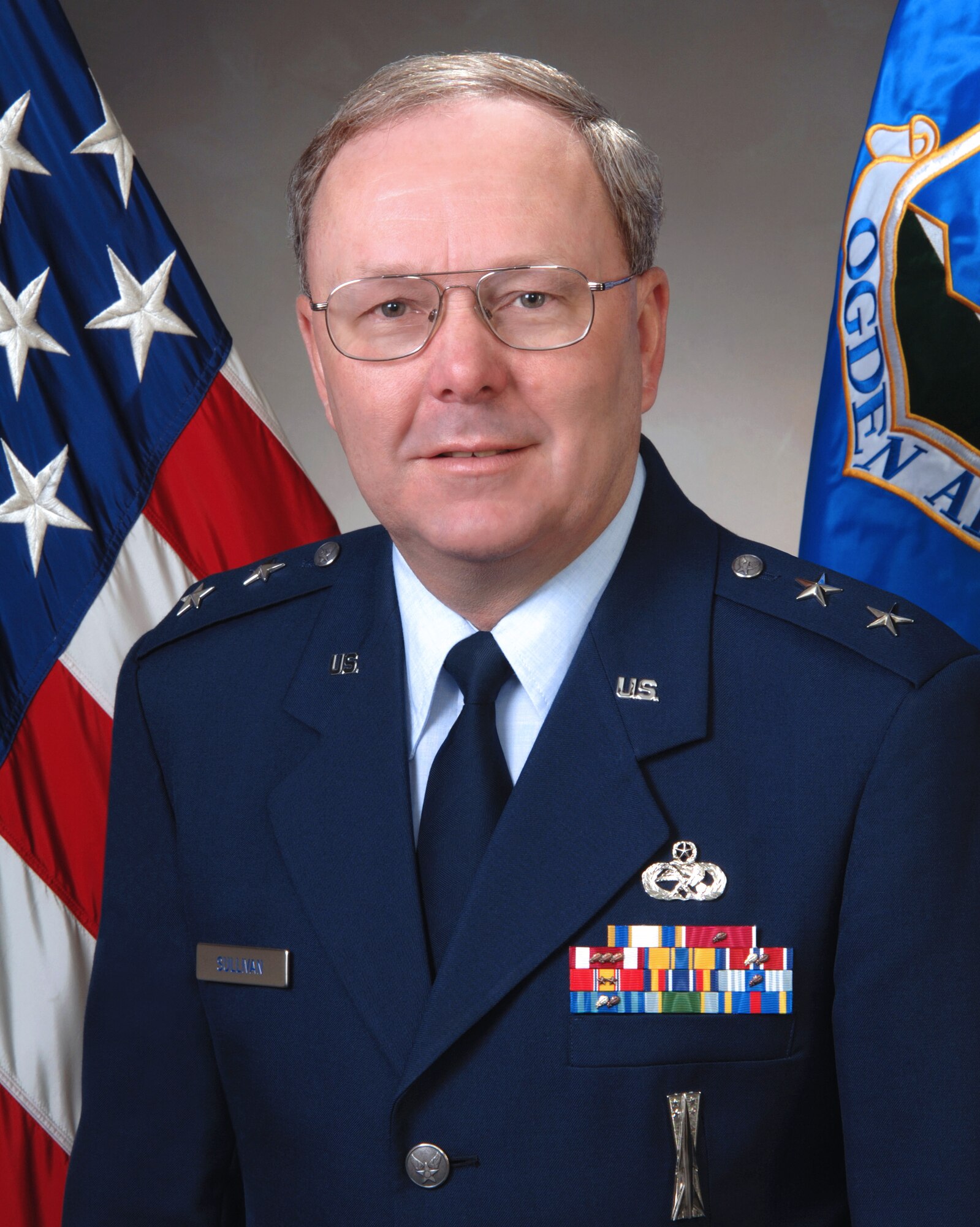 Major General Kevin Sullivan, Commander, OO-ALC, Hill AFB, Utah
President George Bush nominated Sullivan for his third star. 