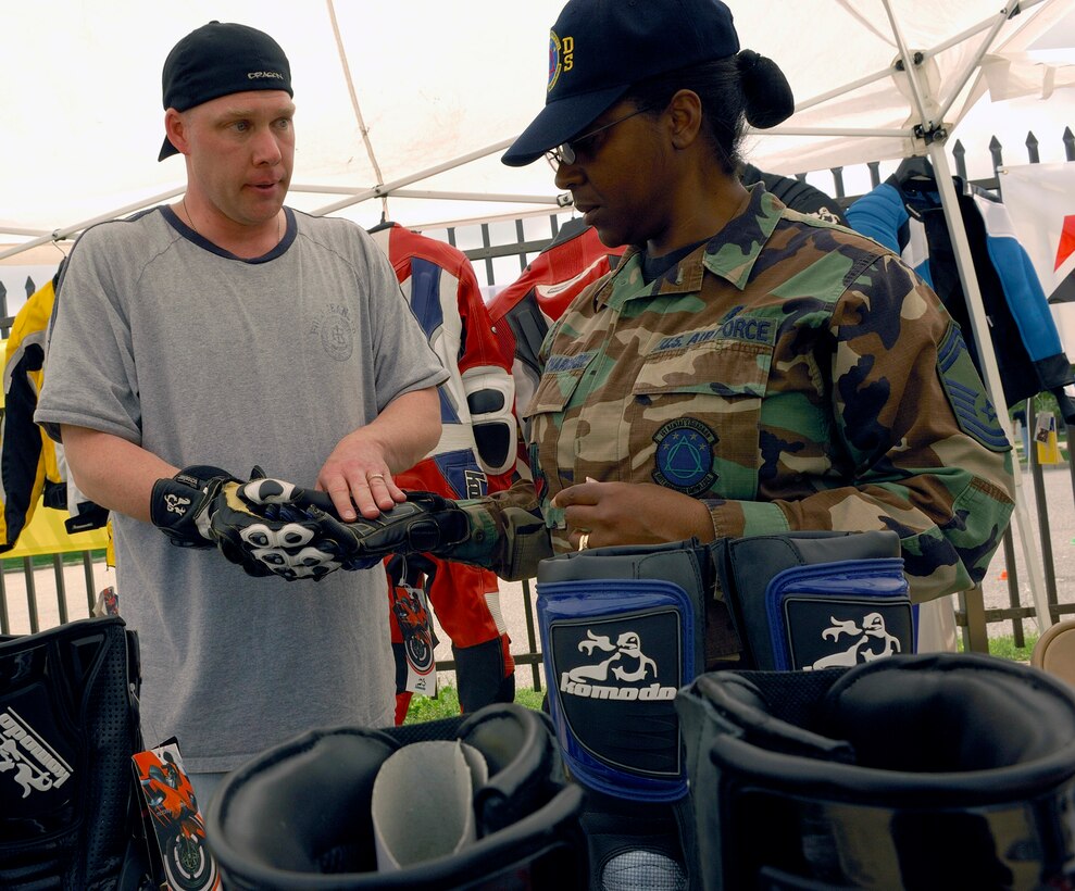 Motorcycle Safety Day at Langley AFB
(US photo by SSgt Samuel Rogers)
