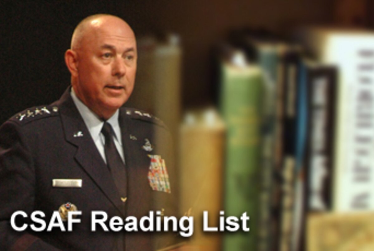 Chief of staff of Air Force announces new reading list > Air Force