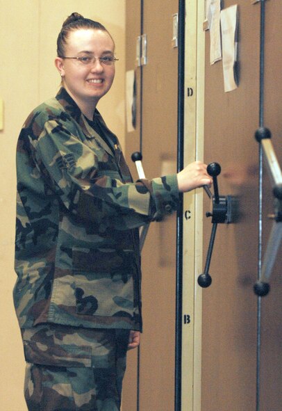 Senior Airman Kimberly Steward is the Warrior of the Week for May 24. (U.S. Air Force photo by Airman Brittany Barker)