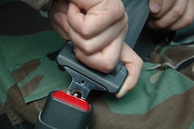MINOT AIR FORCE BASE, N.D. -- The 5th Security Forces Squadron and North Dakota police officers will be strictly enforcing seatbelt violations during the national “Click it or Ticket” campaign from May 19 to June 1. Seatbelt violations on Minot Air Force Base result in the loss of base driving privileges for 30 days. For more information about “Click it or Ticket,” call 5th SFS police services at 723-4434. (U.S. Air Force photo by Senior Airman Danny Monahan)
