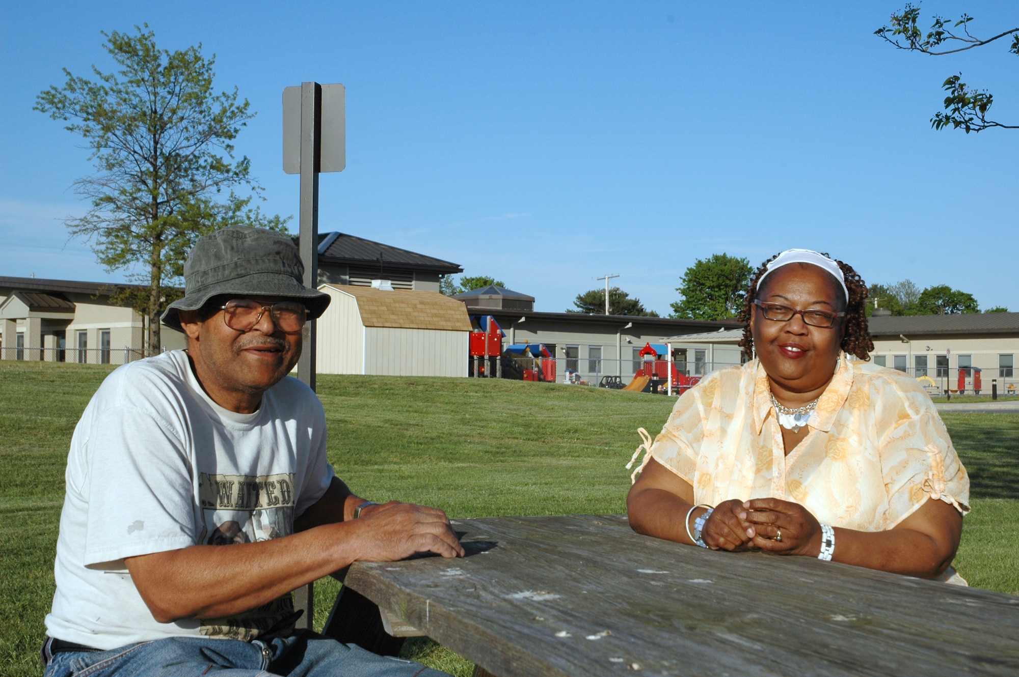DOVER AIR FORCE BASE, Del. -- Robert and Linda Baldwin are the next recipients of a Habitat for Humanity home in Kent County. Mrs. Baldwin has worked at the 436th Services Squadron Child Development Center for 11 years. (U.S. Air Force photo/Tech. Sgt. Veronica Aceveda)