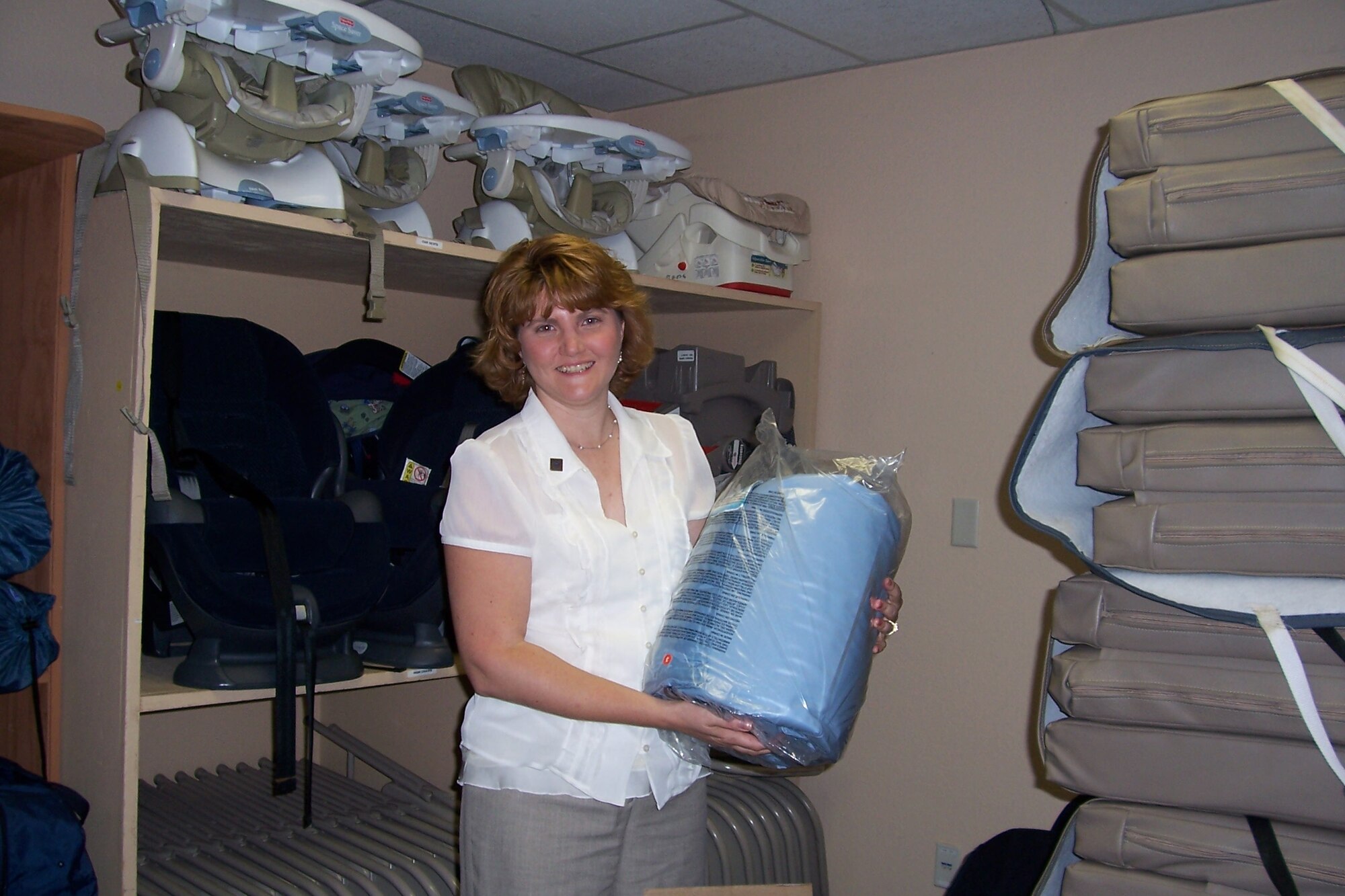 Mr. Doris Lankford is leaving Holloman along with her husband after nearly 10 years of volunteer service, with more than 26,000 volunteer hours at Holloman. (U.S. Air Force photo/ courtesy of the Airman and Family Readiness Center)