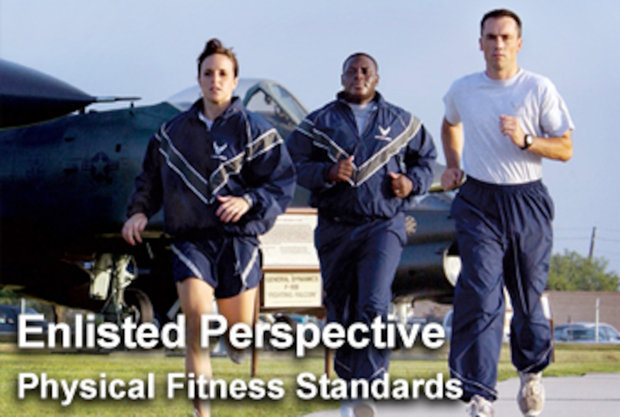 In the newest "Enlisted Perspective," Chief Master Sgt. of the Air Force Rodney J. McKinley addresses the importance of physical fitness and how meeting current fitness standards are individual Airman responsibilities. (U.S. Air Force photo illustration/Mike Carabajal)