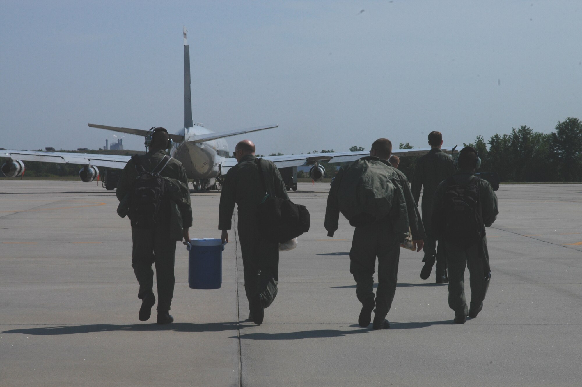 During a 14-day closure of the Robins flightline, the 116th Air Control Wing sent troops and aircraft to the Savannah Combat Readiness Training Center; where they continued with local and school course requirements. The Robins flightline was closed from May 4-18 for repairs. (Photo by Tech. Sgt. Tim Neville)