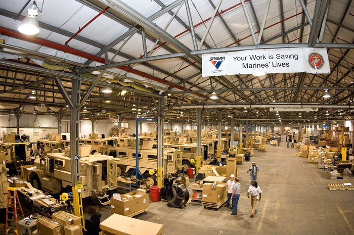More than 24,000 Mine Resistant Ambush Protected (MRAP) and MRAP All-Terrain Vehicles have been integrated with government electronic systems at the Space and Naval Warfare Systems Center Atlantic’s MRAP Vehicle Integration Facility in Charleston, S.C.