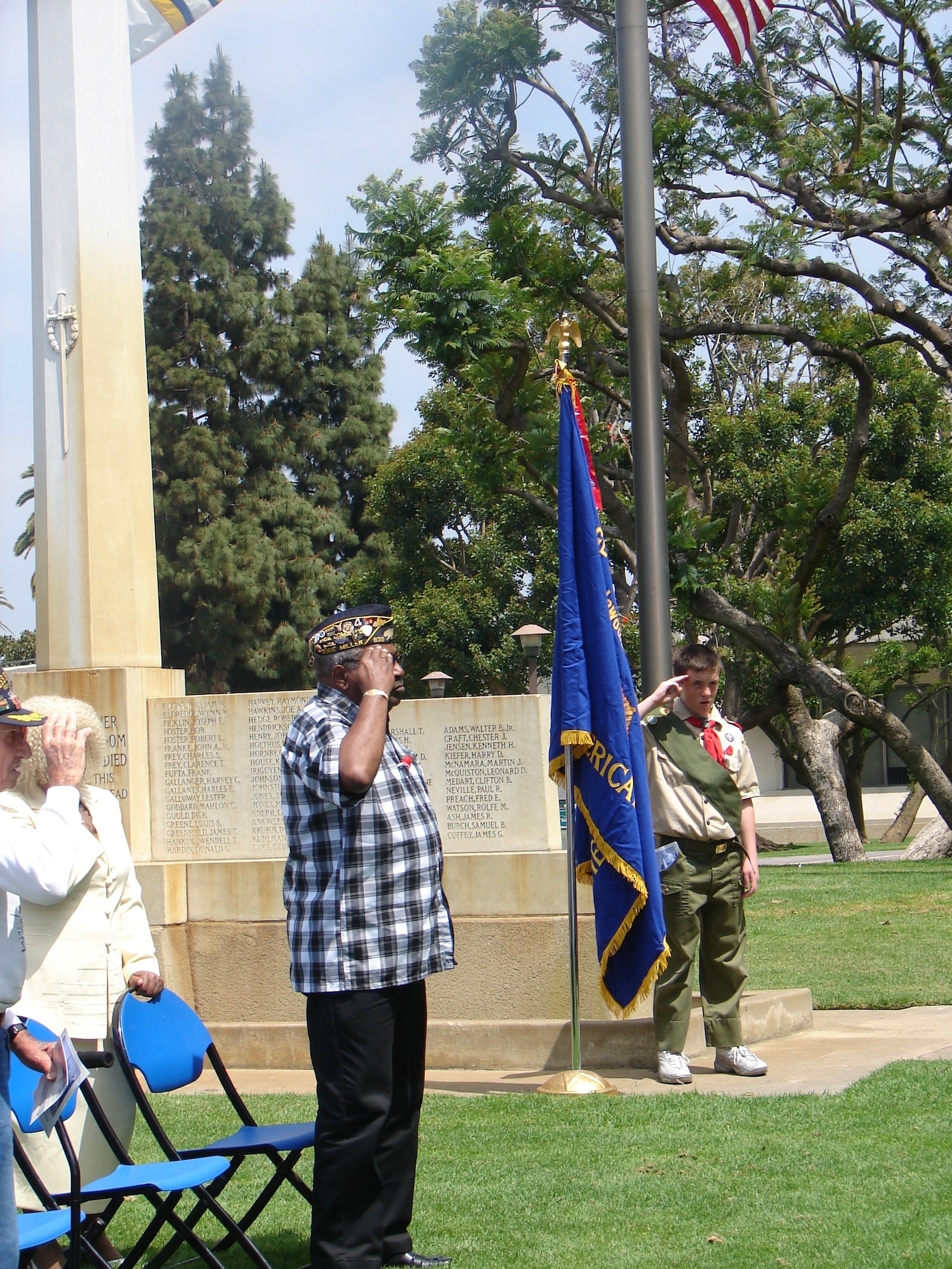 Veterans serving from World War II to Operation Iraqi Freedom attended the 59th Annual Inglewood Memorial Day Service, May 28. The service honored fallen heroes from the city. Col. Douglas Kendall, Spacelift Range Group Commander was the keynote speaker at the event.