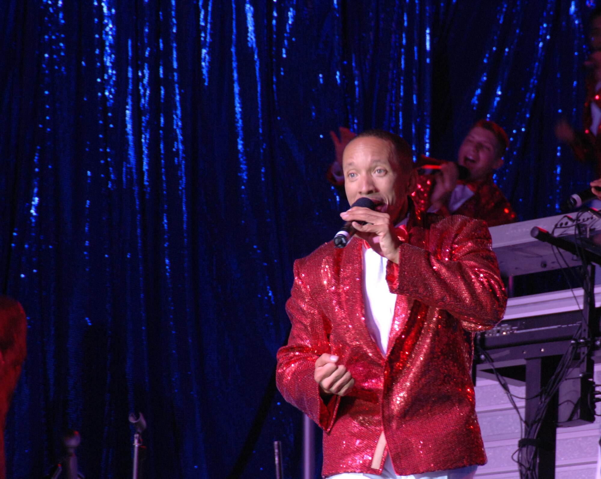 Tops in Blue, one of the oldest and most widely-traveled entertainment groups of its kind, performed at Fort MacArthur, May 26. The 2007 tour commemorates the 60th anniversary of the Air Force. During this year's tour, Tops in Blue will travel throughout the United States and to more than 25 countries. 
