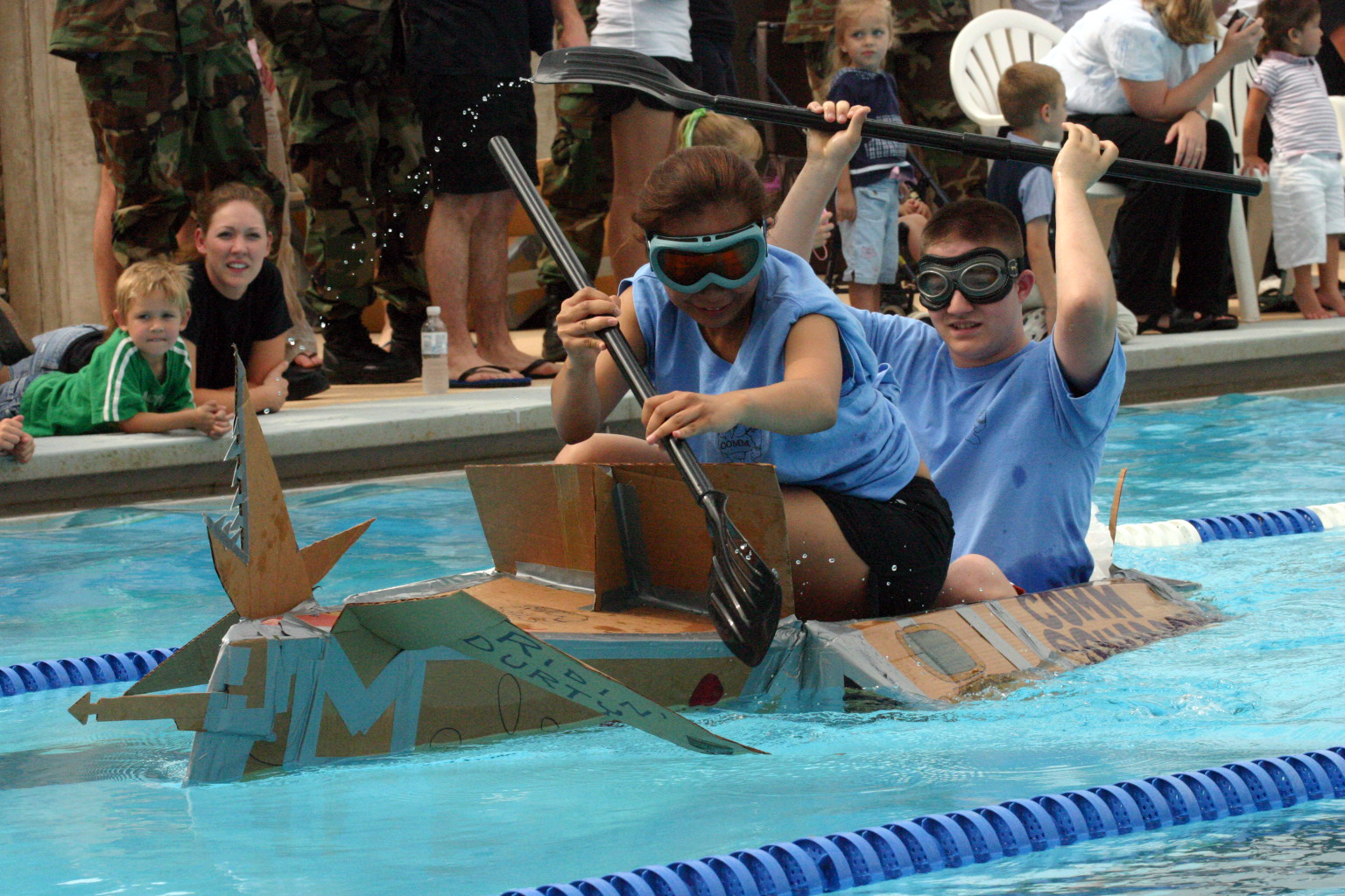 Laughlin's 2nd Annual "BuildaBoat Race" > Laughlin Air Force Base