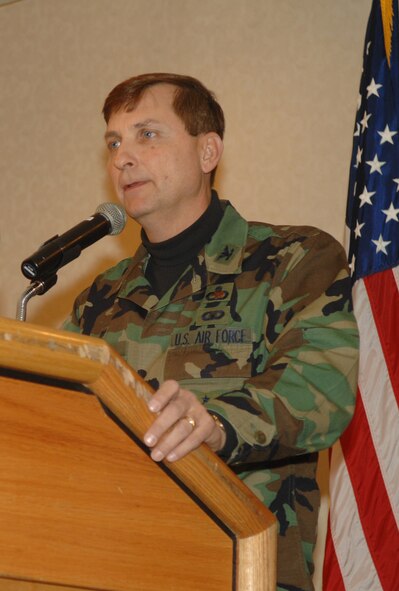 MINOT AIR FORCE BASE, N.D. – Col. Gary Lane, 5th Maintenance Group commander, will retire from the Air Force during a ceremony here June 15.  Colonel Lane will transition to civilian life after serving in the Air Fore for more than 35 years. (U.S. Air Force photo by Senior Airman Christopher Boitz)