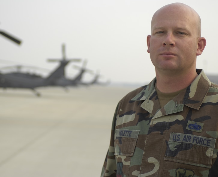 Tech. Sgt. Benjamin Nolette is the Warrior of the Week for June 8. (U.S. Air Force photo by Staff Sgt. Manuel Martinez)