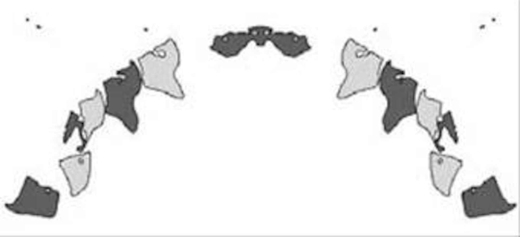 CTH prediction of individual fragment deformation