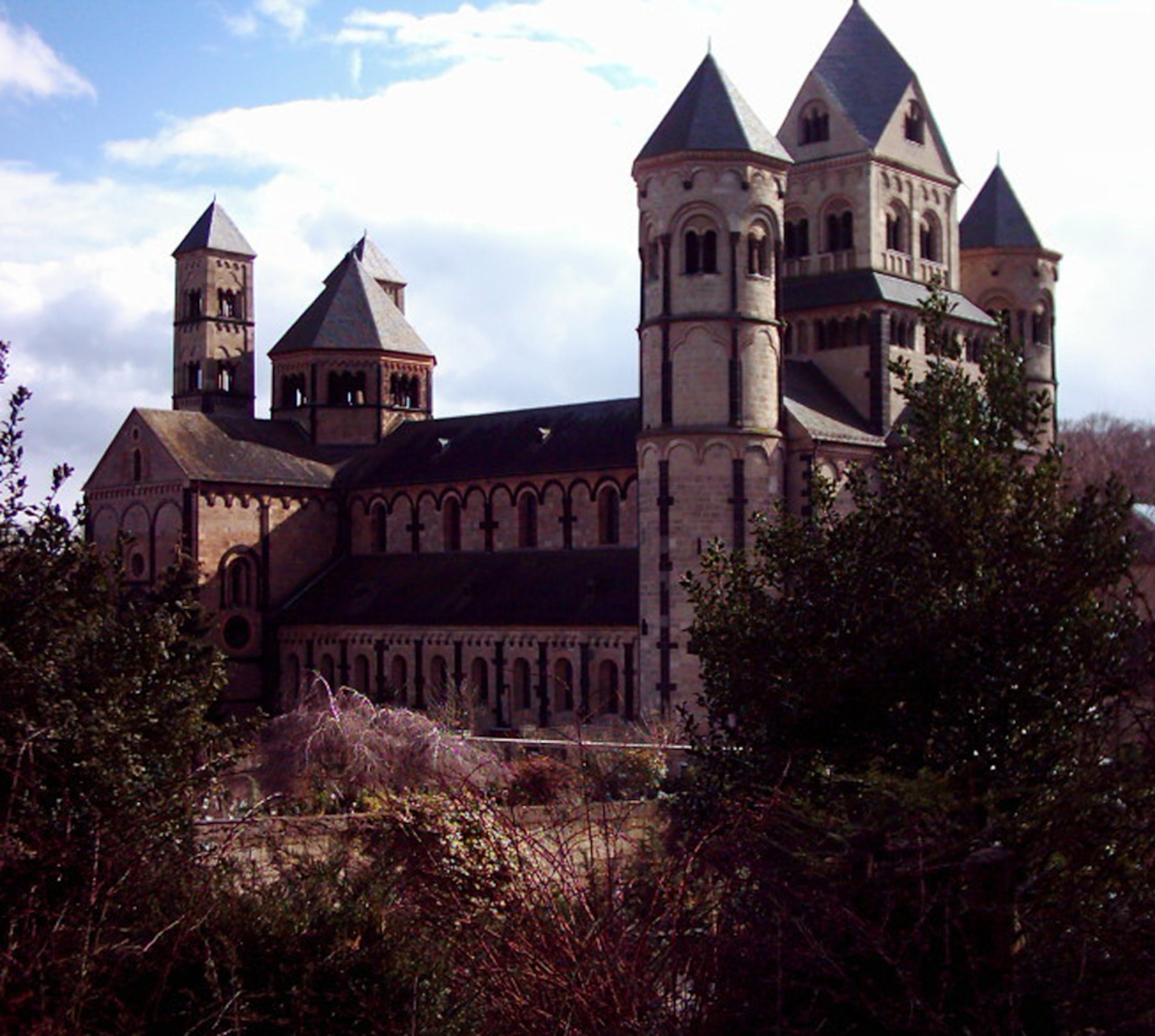 SPANGDAHLEM AIR BASE, GERMANY -- The Maria Laach abbey is the home of more than 60 monks. They obey the commandments of Saint Benedikt of Nursia, who in the 6th century preached a balance of work and prayer. (Courtesy photo)