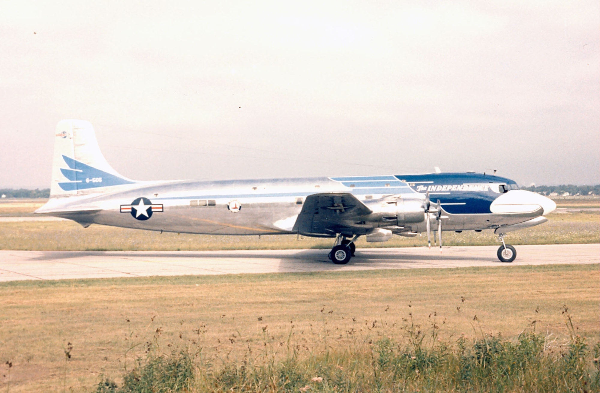 DAYTON, Ohio -- Douglas VC-118 "Independence" at the National Museum of the United States Air Force. (U.S. Air Force photo)