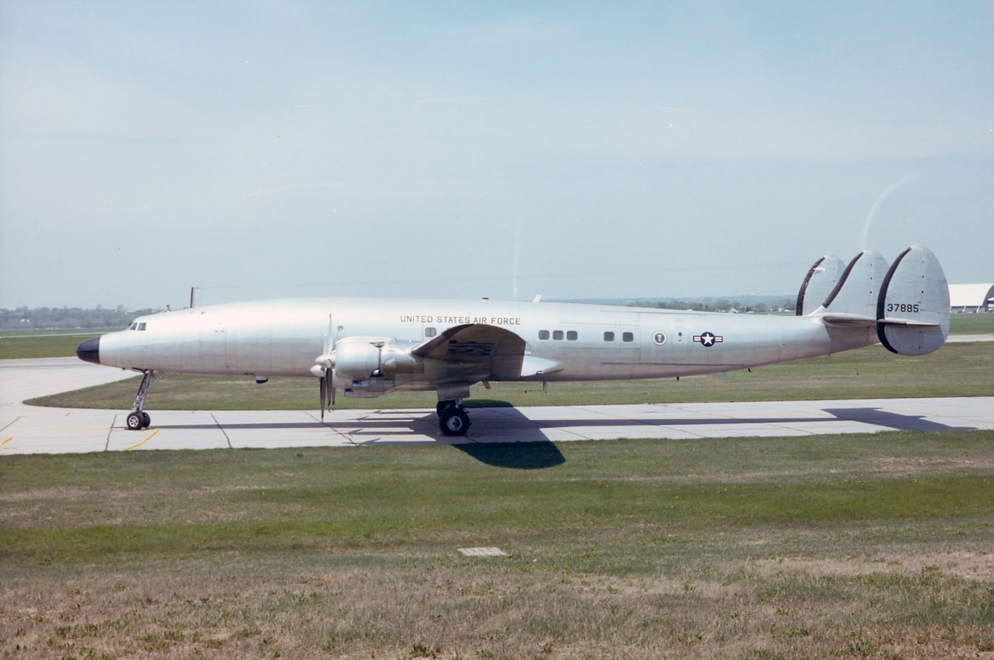 DAYTON, Ohio -- Lockheed VC-121E "Columbine III" at the National Museum of the United States Air Force. (U.S. Air Force photo)