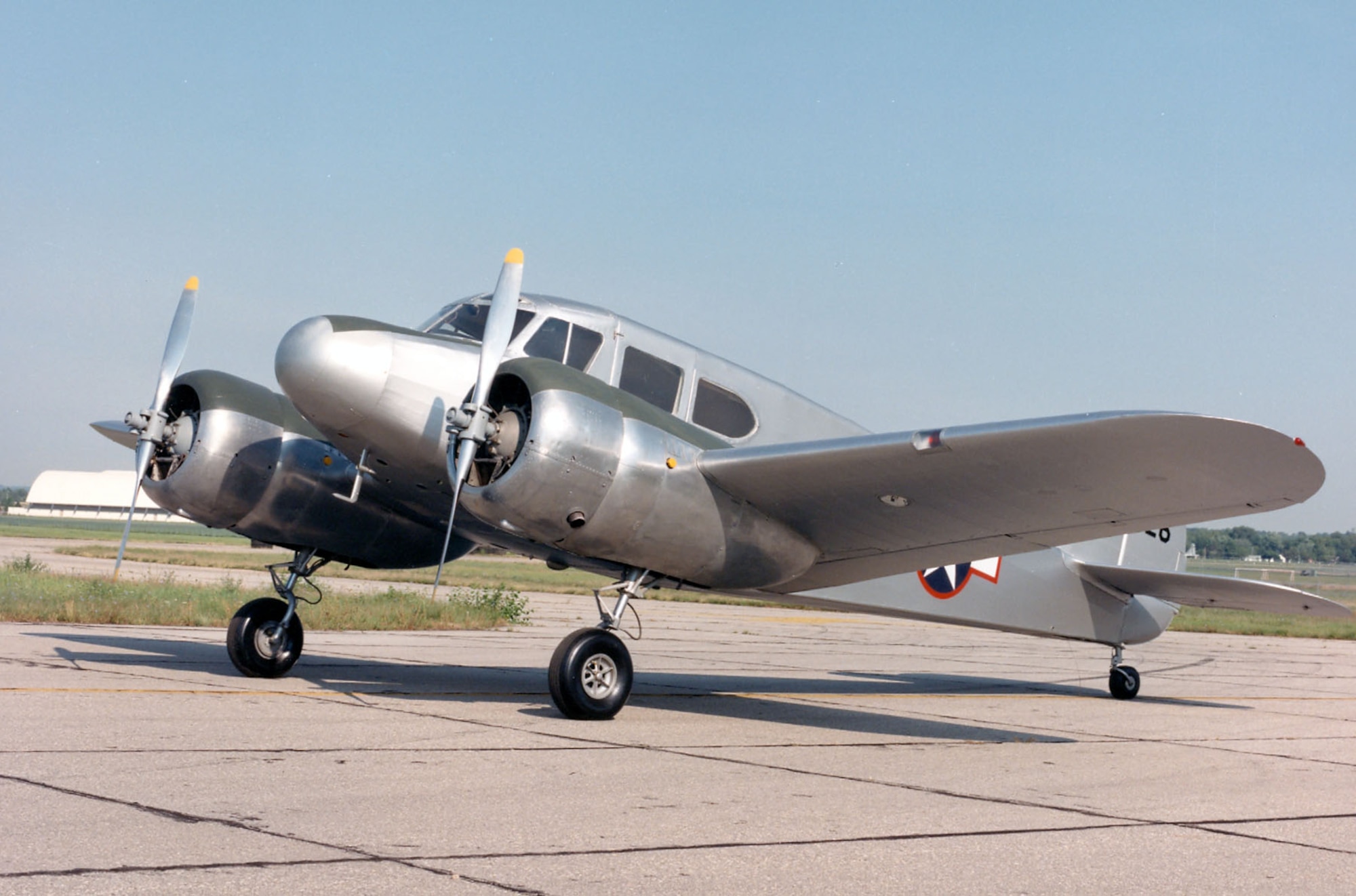 DAYTON, Ohio -- Cessna UC-78B Bobcat at the National Museum of the United States Air Force. (U.S. Air Force photo)