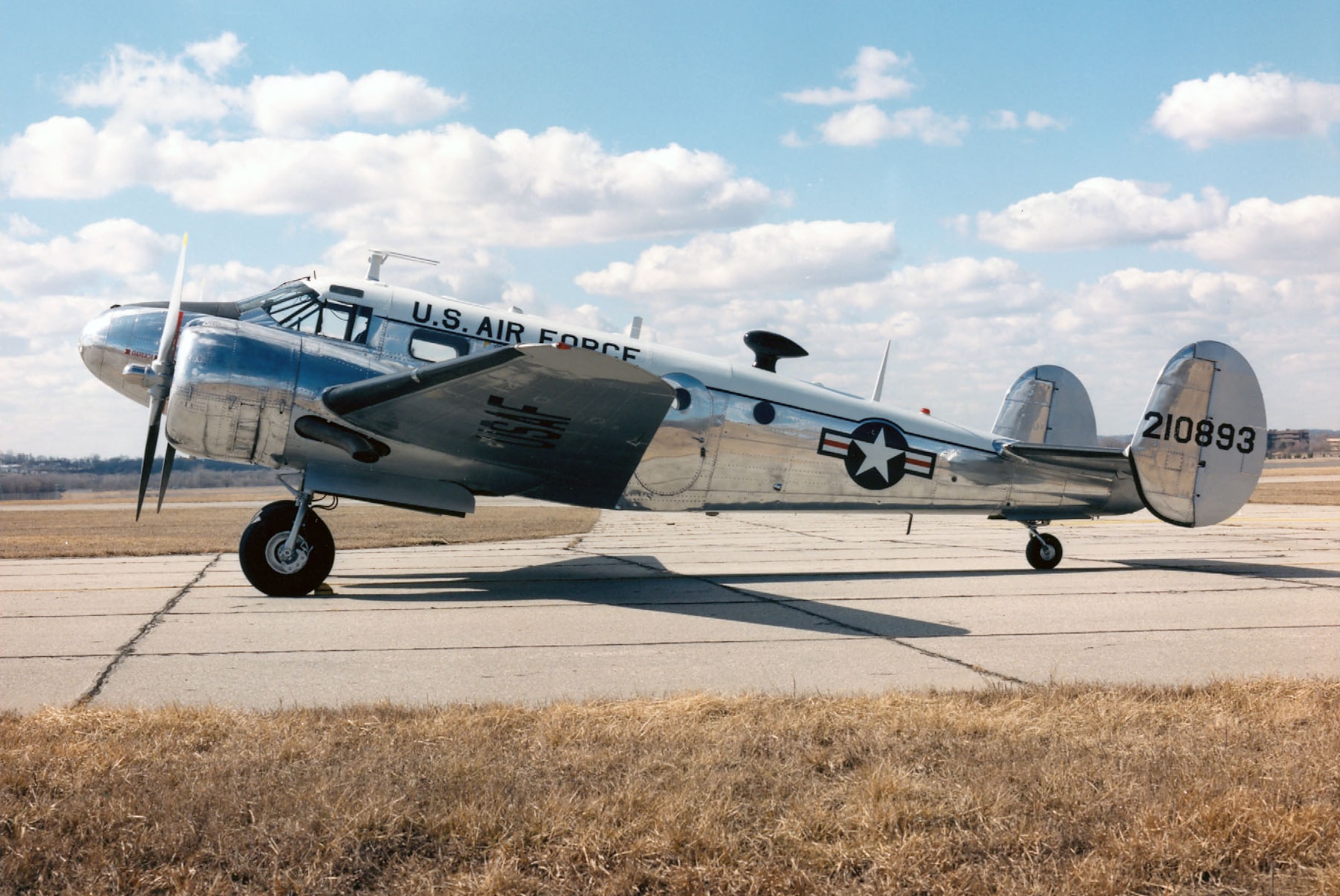 DAYTON, Ohio -- Beech C-45H Expeditor at the National Museum of the United States Air Force. (U.S. Air Force photo)