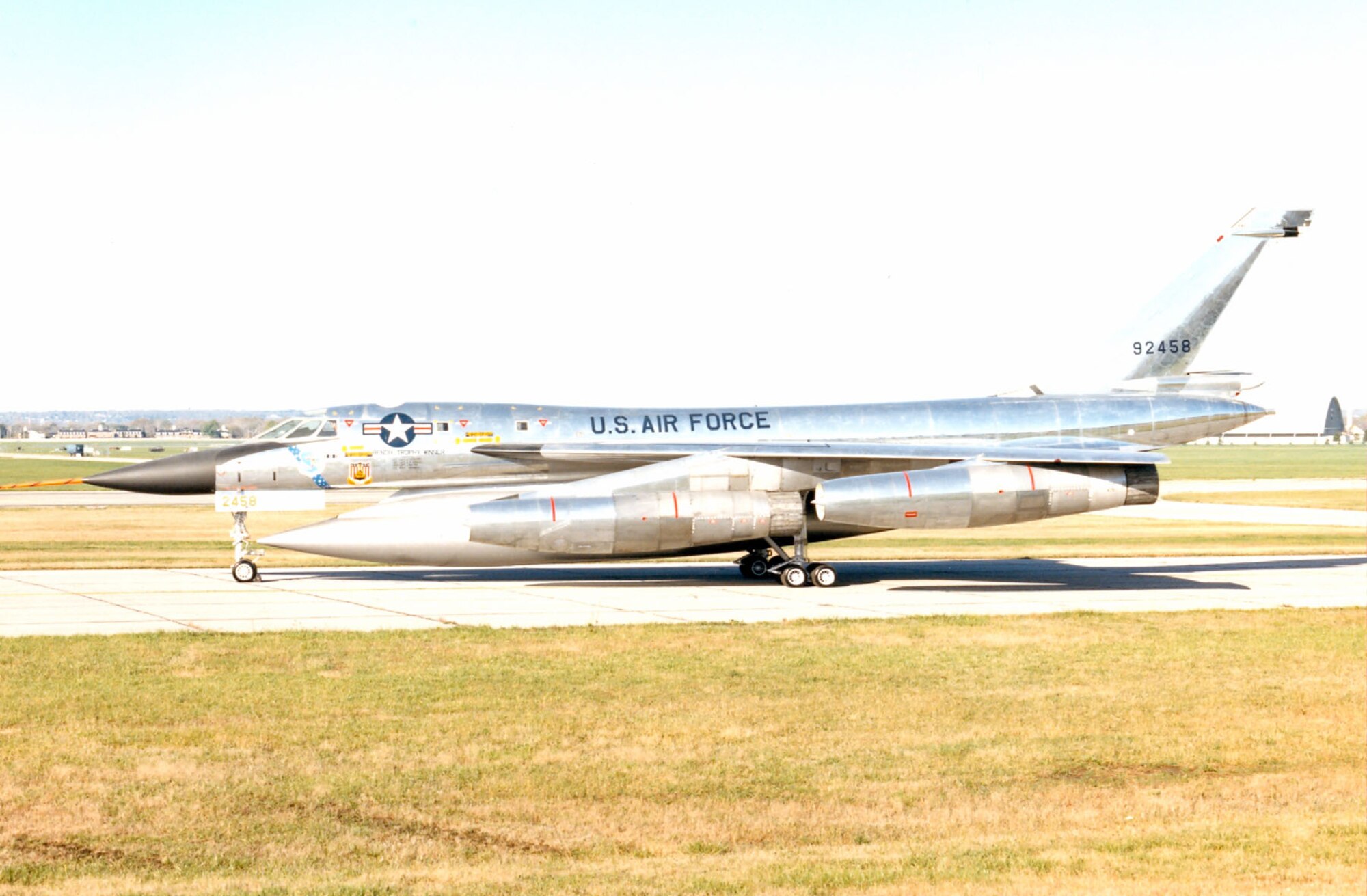 DAYTON, Ohio -- Convair B-58 Hustler at the National Museum of the United States Air Force. (U.S. Air Force photo)
