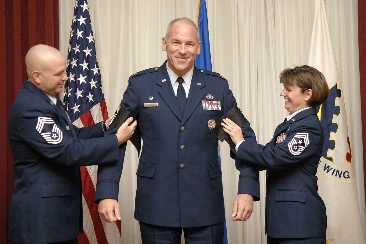 66 ABW commander honorary chief > Air Force Base