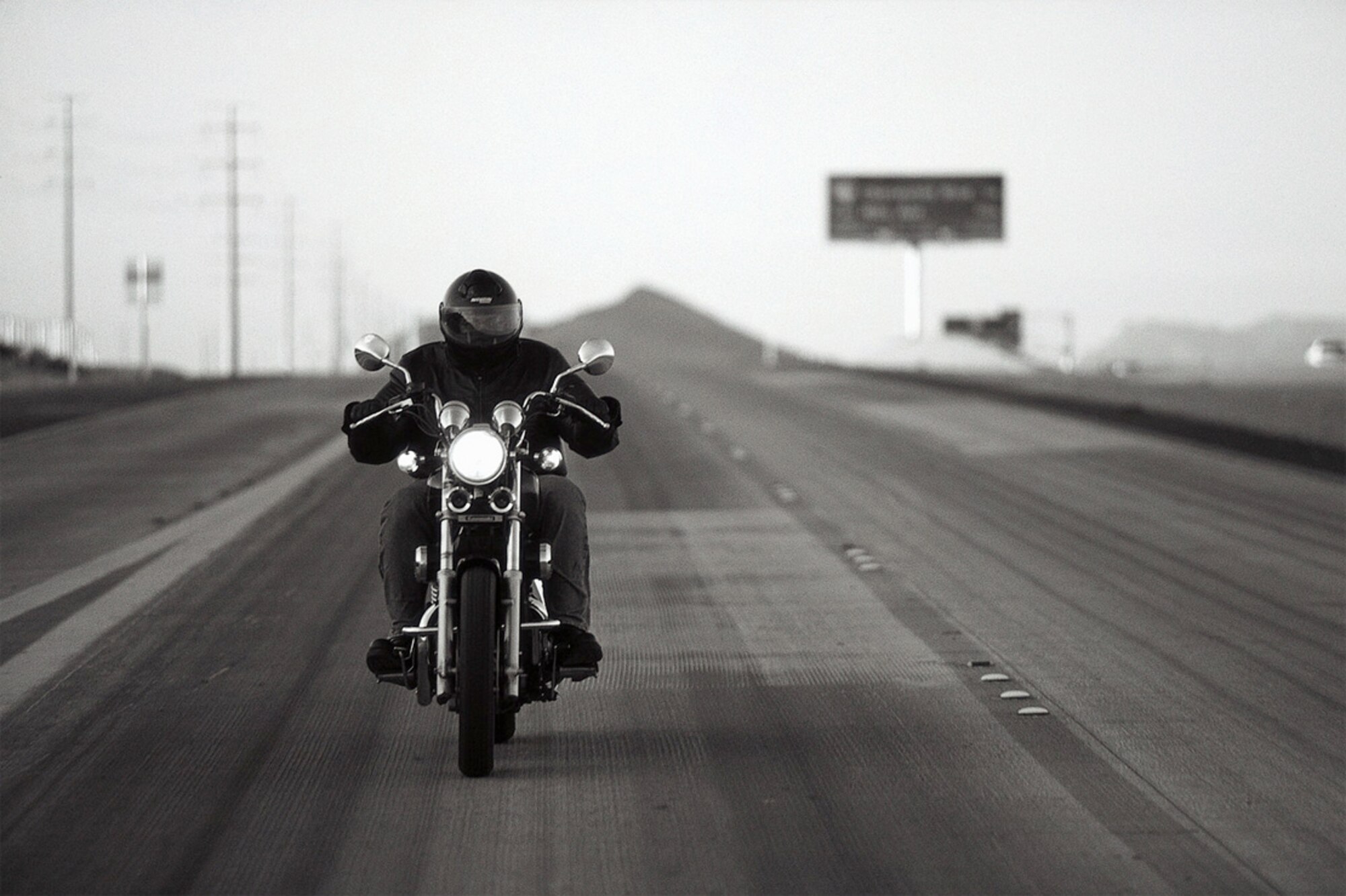 Team Vance motorcycle operators are reminded to wear their personal protective equipment on and off of the installation. Long-sleeve shirts or jackets, long trousers and full-fingered gloves are required to be worn. Gloves should be sturdy, non-slip type to permit a firm grip on the controls. Wear of a motorcycle jacket and pants constructed of abrasion resistant materials is strongly encouraged. (Courtesy photo)