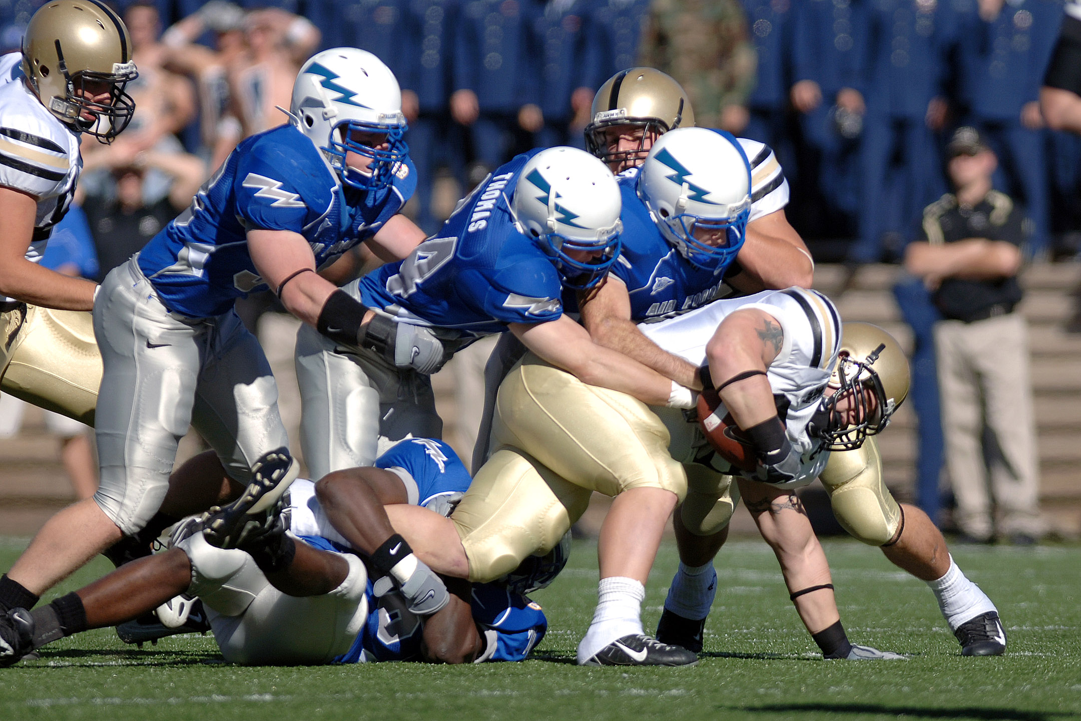Football Falcons Ride Record Breaker Hall Over Army