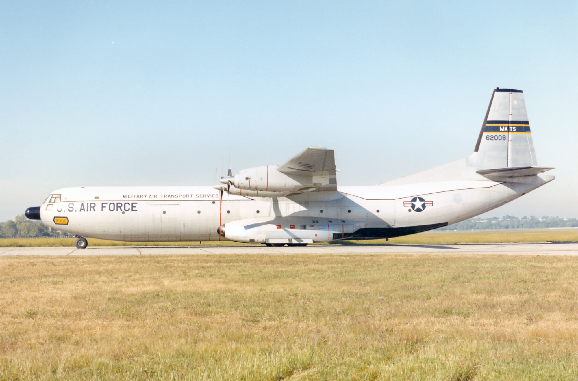 DAYTON, Ohio -- Douglas C-133A Cargomaster at the National Museum of the United States Air Force. (U.S. Air Force photo)