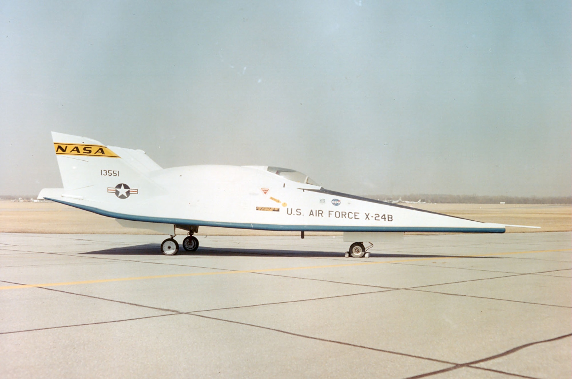 DAYTON, Ohio -- Martin X-24B at the National Museum of the United States Air Force. (U.S. Air Force photo)