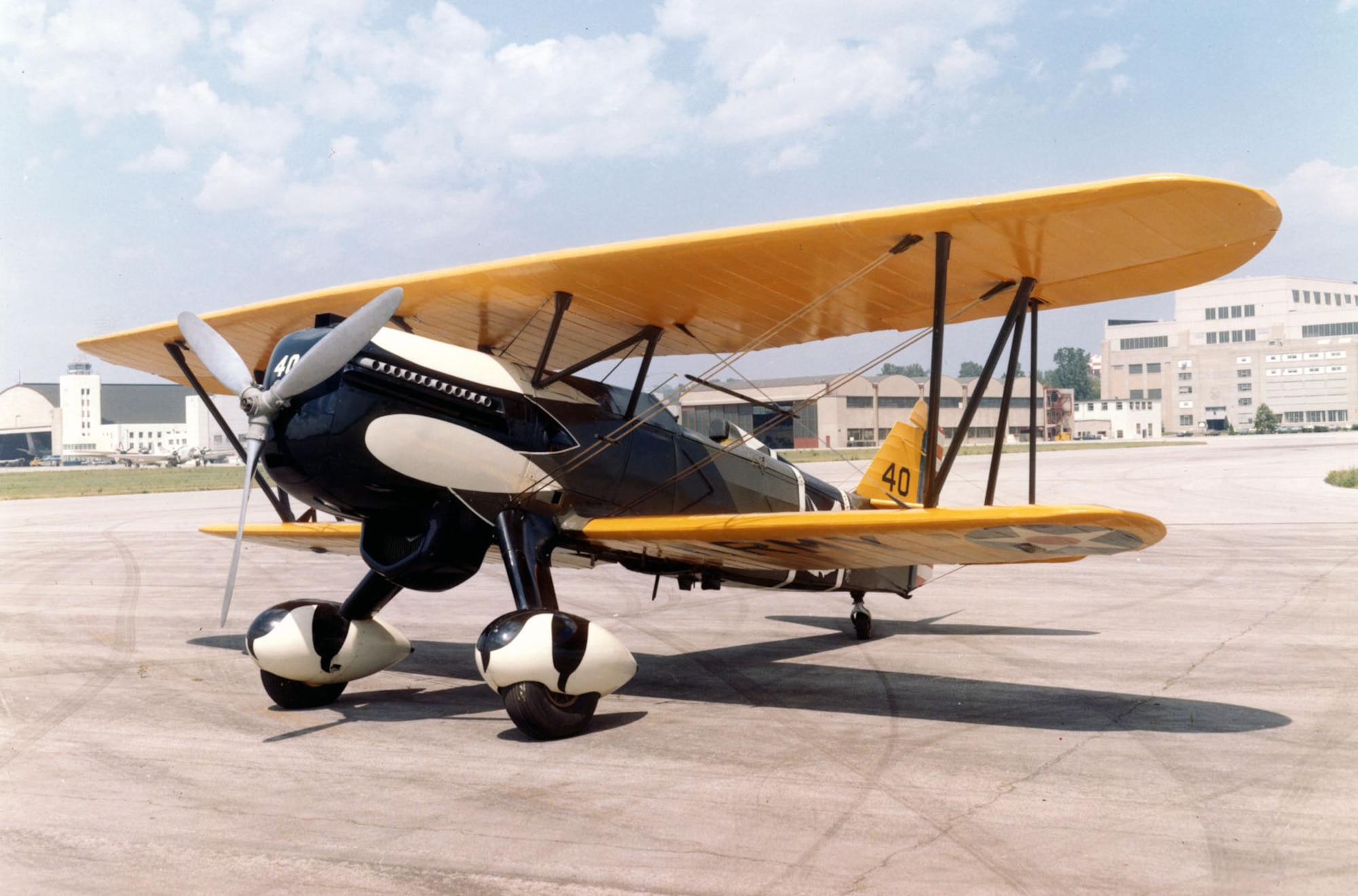 DAYTON, Ohio -- Curtiss P-6E Hawk at the National Museum of the United States Air Force. (U.S. Air Force photo)