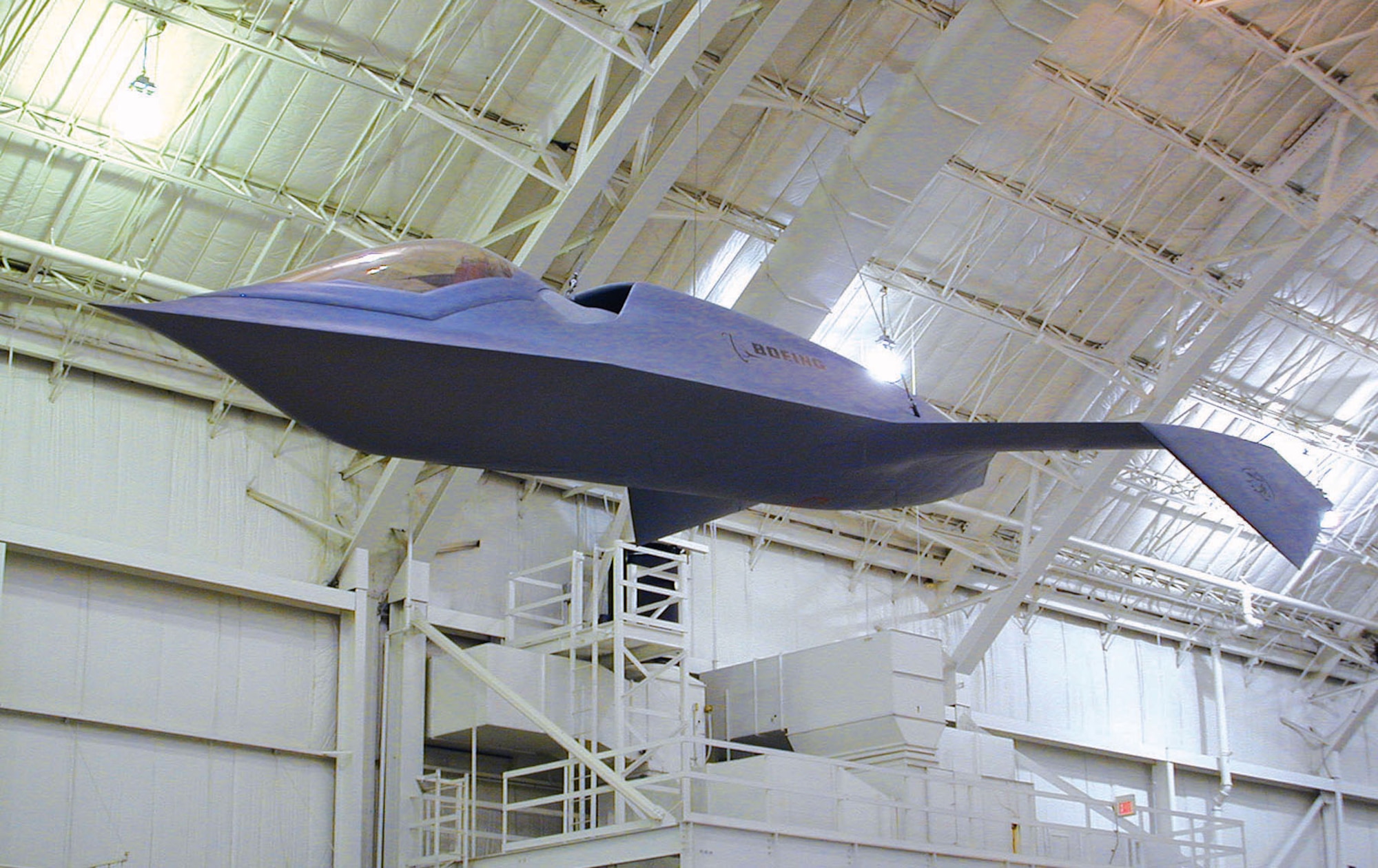 DAYTON, Ohio -- Boeing Bird of Prey at the National Museum of the United States Air Force. (U.S. Air Force photo)