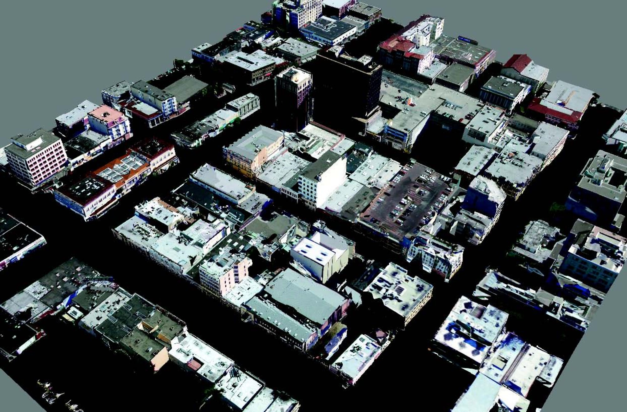 A novel methodology for building three-dimensional (3-D) models of urban environments in a fast, scalable, and automated way.
