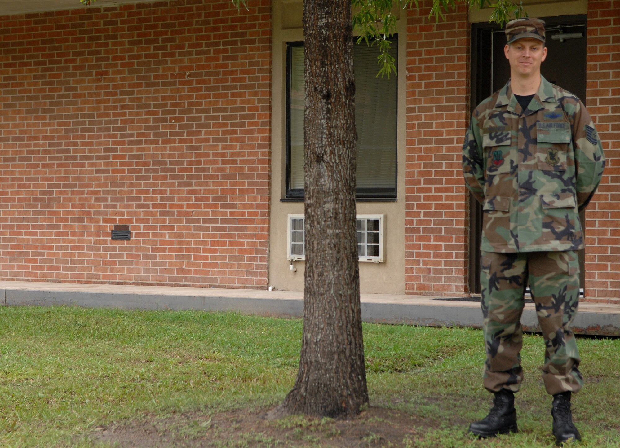 Tech. Sgt. Alan Fraher is the Warrior of the Week. (U.S. Air Force photo by Airman 1st Class Brittany Barker)