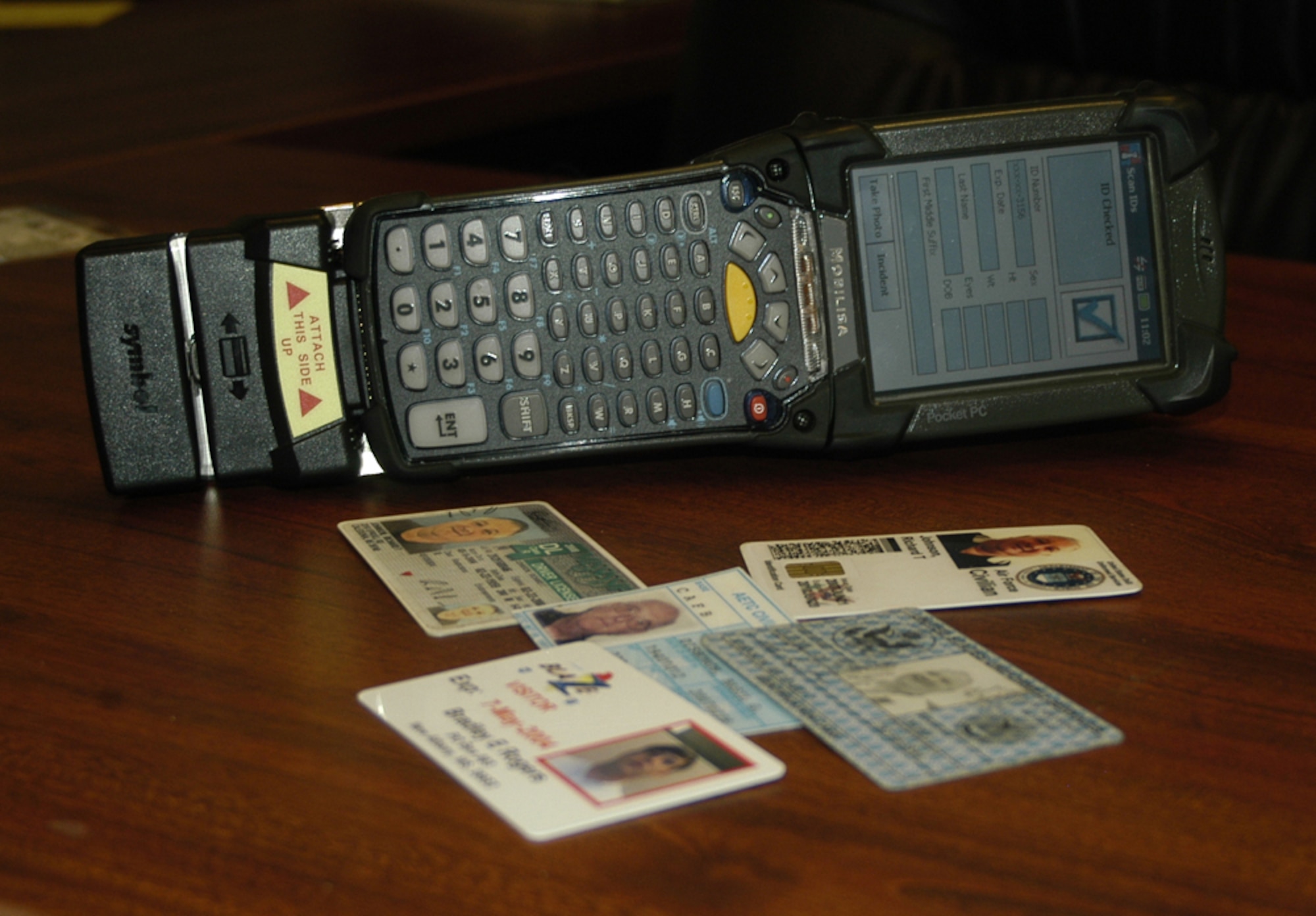 The Mobilisa. The use of this device will take place Monday. (U.S. Air Force photo by Airman 1st Class Danielle Powell)
