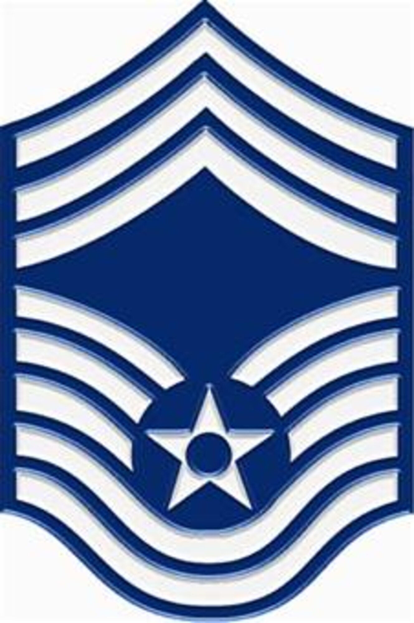 Chief Master Sgt. (E-9) graphic, Color
Graphic by Thomas Smith