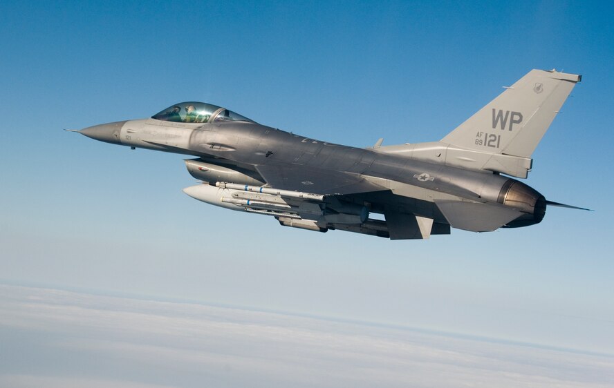 KUNSAN AIR BASE, South Korea--   Col. CQ “Wolf” Brown 8th Fighter Wing commander, leads a flight of F-16s during a joint U.S. Air Force and Republic of Korea Air Force training mission here Nov. 14.  Pilots from the Republic of Korea Air Force’s 111th Fighter Squadron joined with Kunsan pilots during the joint mission giving pilots from both countries a chance to work together and hone their war-fighting skills.  (U.S. Air Force Photo/Master Sgt Jack Braden) 