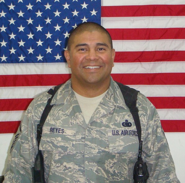 Master Sgt. Edward Reyes of the 436th Logistic Readiness Squadron is deployed to 870th AEAS, Kirkuk AB, Iraq. He had the following message for Team Dover: “Thank you for being strong during my time away from home. I think about you every day. Knowing that you are all taking care of one another lets me concentrate on my job. To my lovely wife Julie: thank you for taking care of all the little things that make a household run smoothly. To my daughters: please continue to help Mom and do well in your studies. This will be my first holiday season away from you. I’ve been very fortunate to have had many Thanksgivings & Christmas times with you. Just think of those times while I am gone and continue to pray for me and all military members who are away from home. I look forward to seeing you for my mid-tour. Until then, I will be thinking of the day we reunite. All My Love, Dad.” (Courtesy photo)