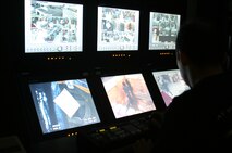 The Army and Air Force Exchange Service employs closed-circuit video surveillance systems and in-house undercover detectives to help combat shoplifting. Shoppers can help in the fight against shoplifting by reporting shoplifters to an AAFES employee or calling 18th Security Forces law enforcement desk at 634-2475.
(U.S. Air Force/Senior Airman Nestor Cruz)