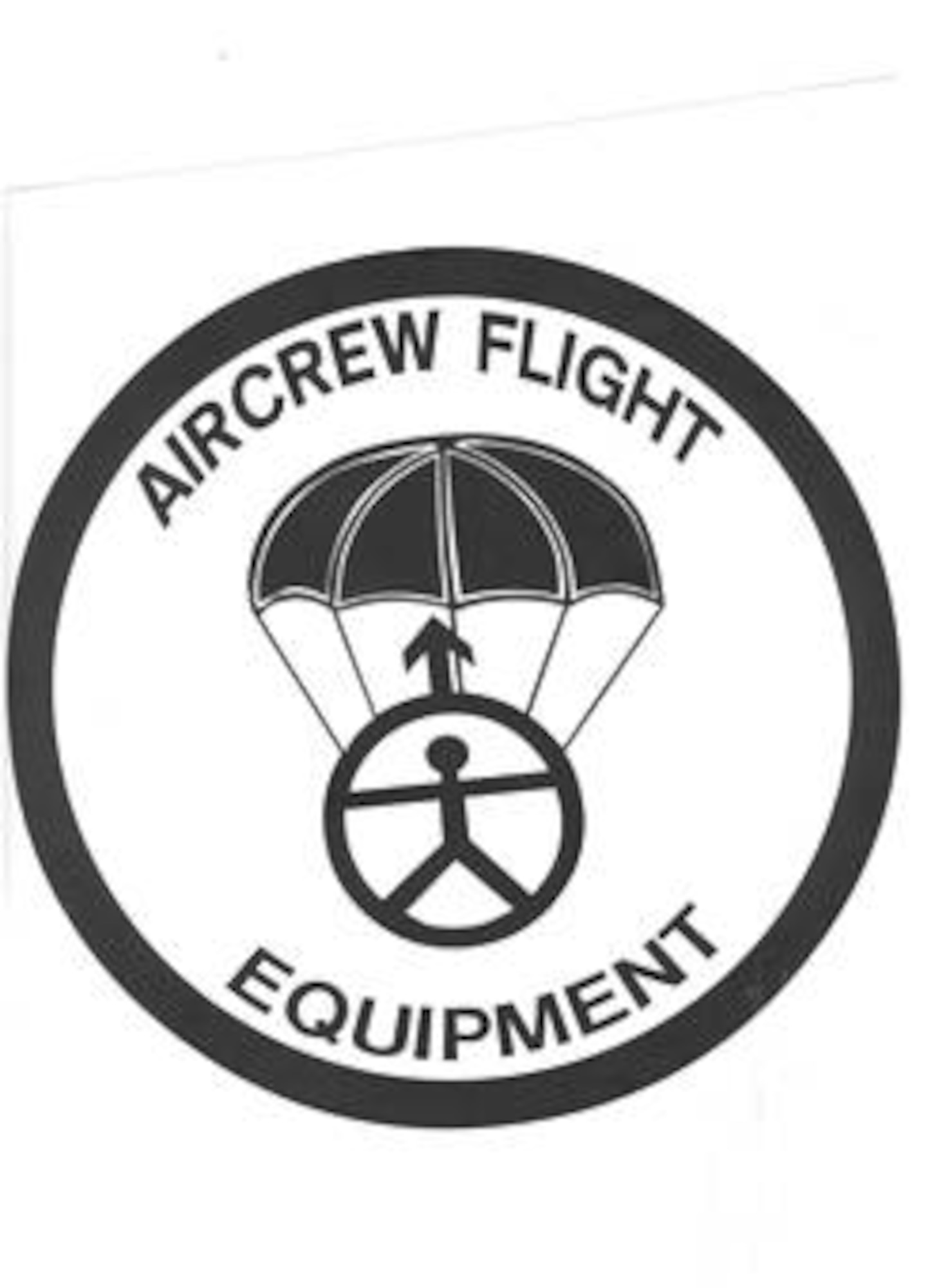 The convergence of life support and survival equipment has yielded a new patch, which encompasses the new career field of aircrew flight. (U.S. Air Force courtesy art) 