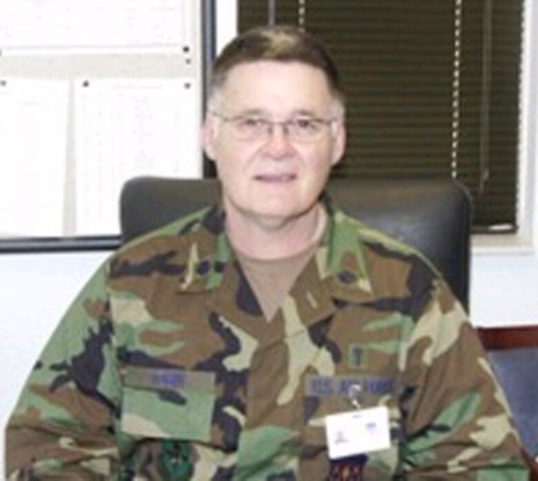 Lt. Col. (Dr.) Vincent Tobin, new Vance medical practitioner 