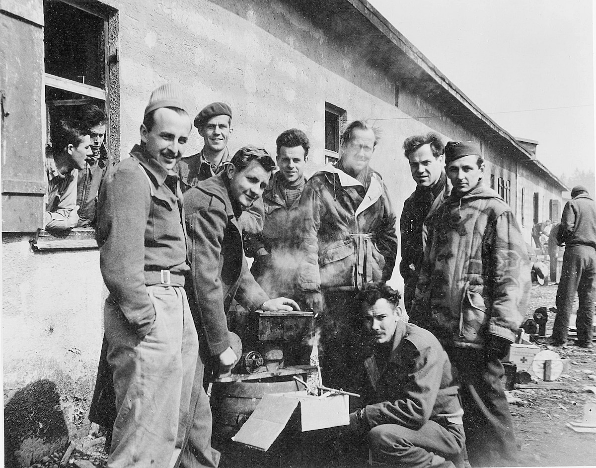 ミリタリー WWII German POW Camp 1944/45 U.S. Army C ミリタリー WWII German POW Camp 1944/45 U.S. Army C WWII