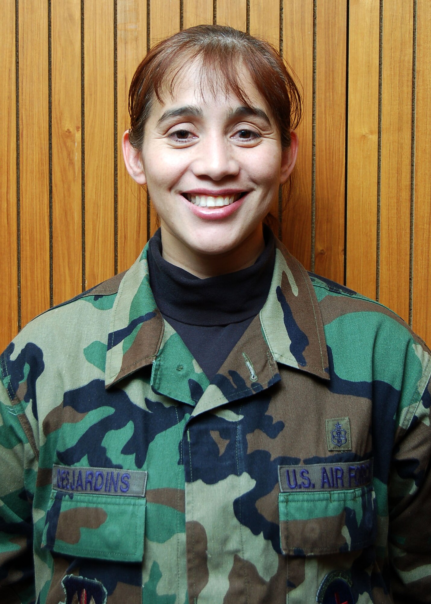 SPANGDAHLEM AIR BASE, Germany -- Master Sgt. Monica Desjardins, 52nd Aerospace Medicine Squadron aerospace physiology flight chief, has been named the 52nd Fighter Wing's Top Saber Performer for the week of Nov. 30 – Dec. 6. (U.S. Air Force photo/Staff Sgt. Chris Mills)
