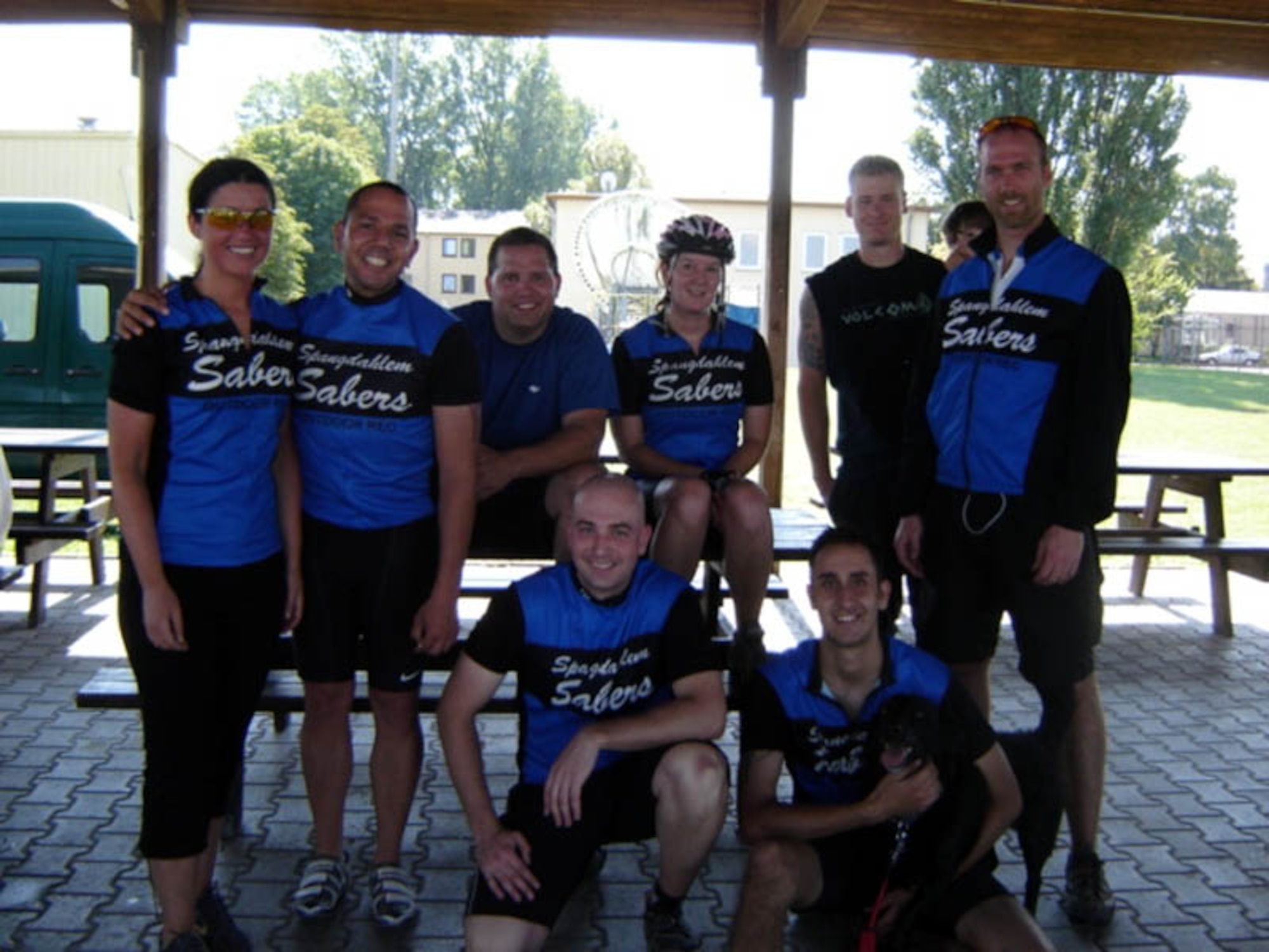 SPANGDAHLEM AIR BASE, Germany – Members of the Saber Cycling Team finished the 2007 US Forces Europe Mountain Bike Championship Series with five members placing in their respective categories. (Courtesy photo) 