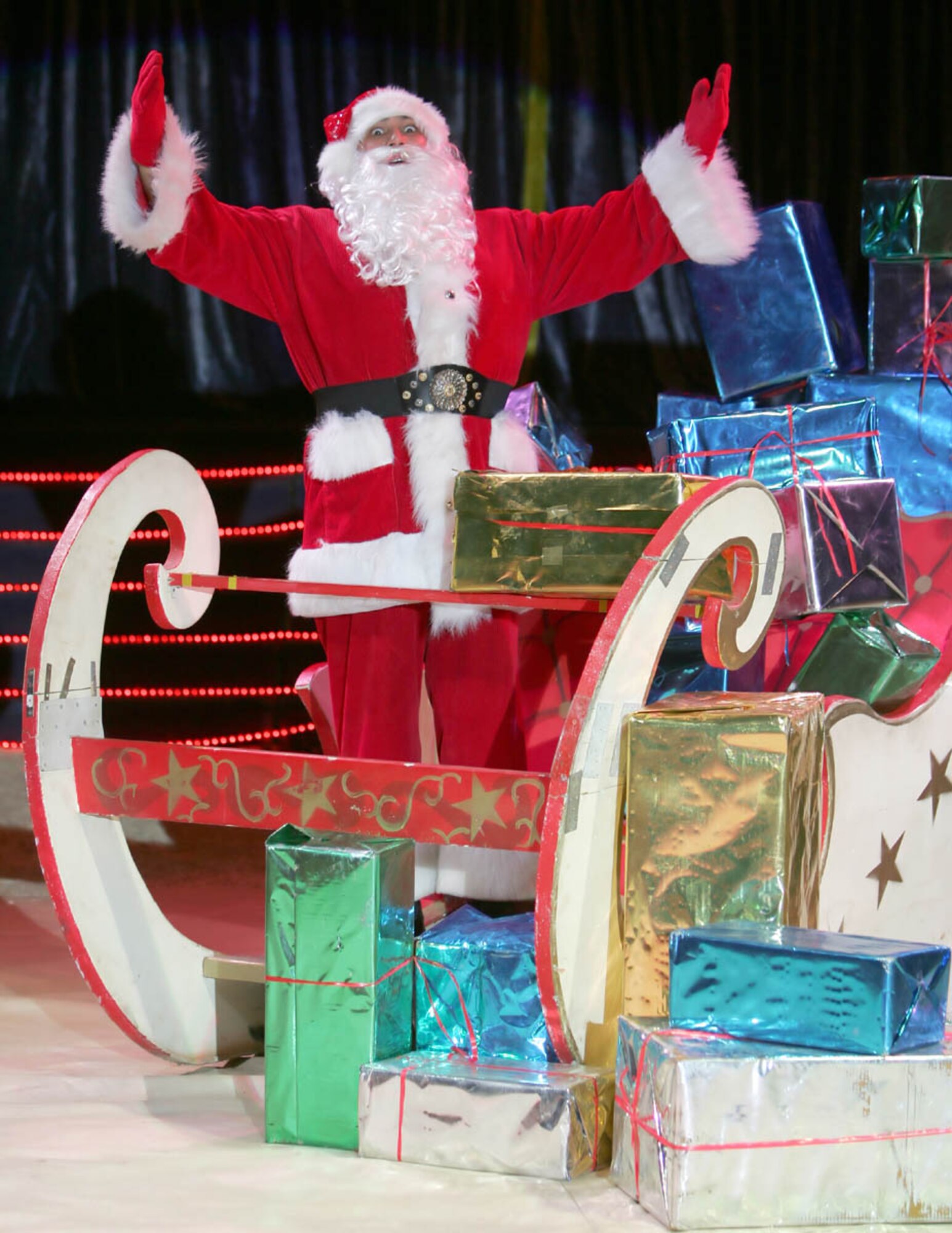TRIER, Germany -- The Trier Christmas Circus offers shows featuring acrobatic acts, clownery, animal acts and much more Dec. 20 until Jan. 6. Santa will be on hand to celebrate at a holiday party with the circus visitors. (Courtesy photo)