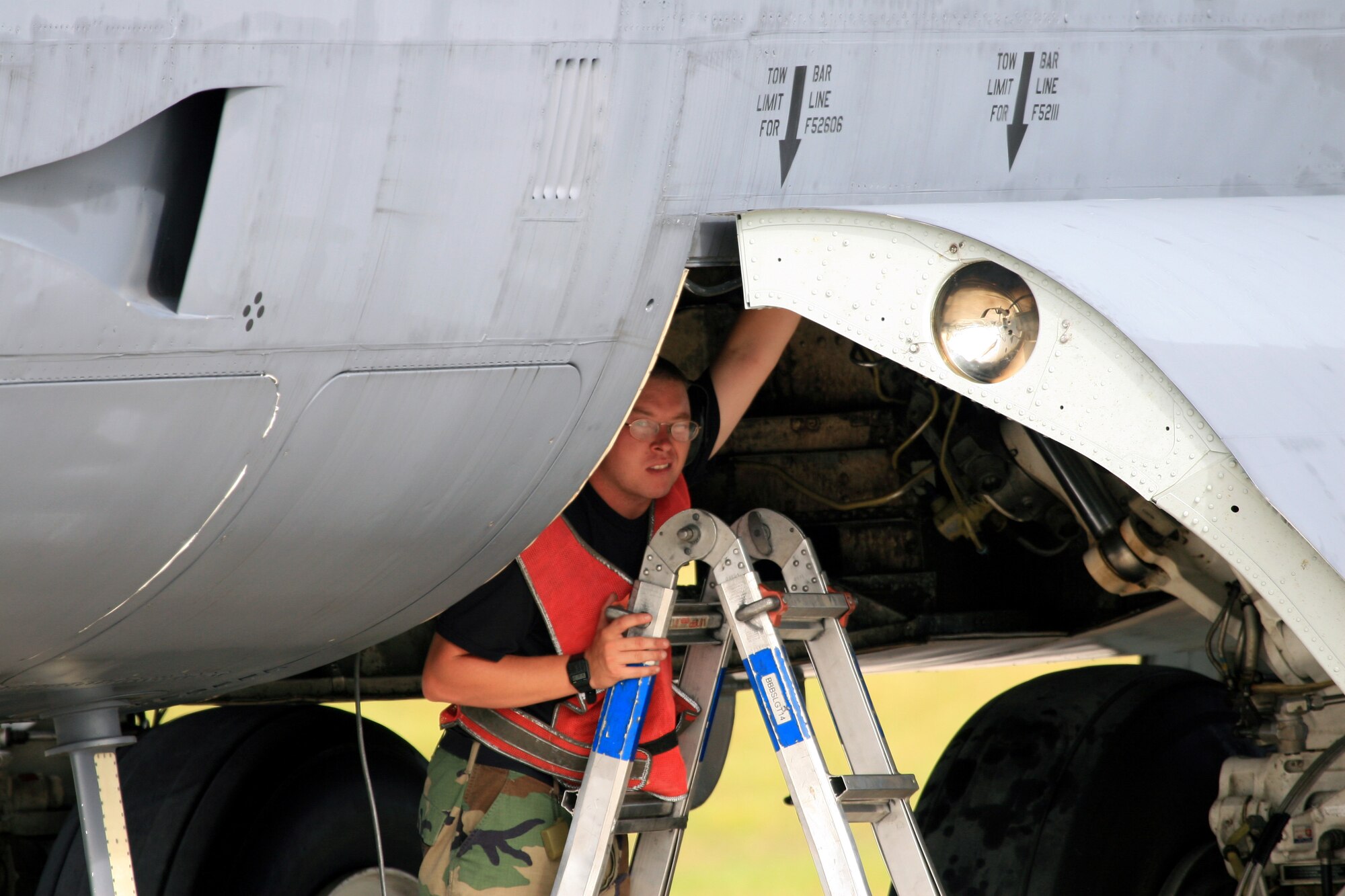 Without someone to fix the aircraft, it simply doesn’t fly. Aircraft maintainers largely work behind the scenes to keep the mission moving. Their technical training to learn the inner workings of the B-52 is a 6-week basic fundamental school and then another 6-week course especially tailored for B-52 crews. Additional on the job training begins at the first duty station. (Air Force photo/Senior Master Sgt. Rasouliyan)