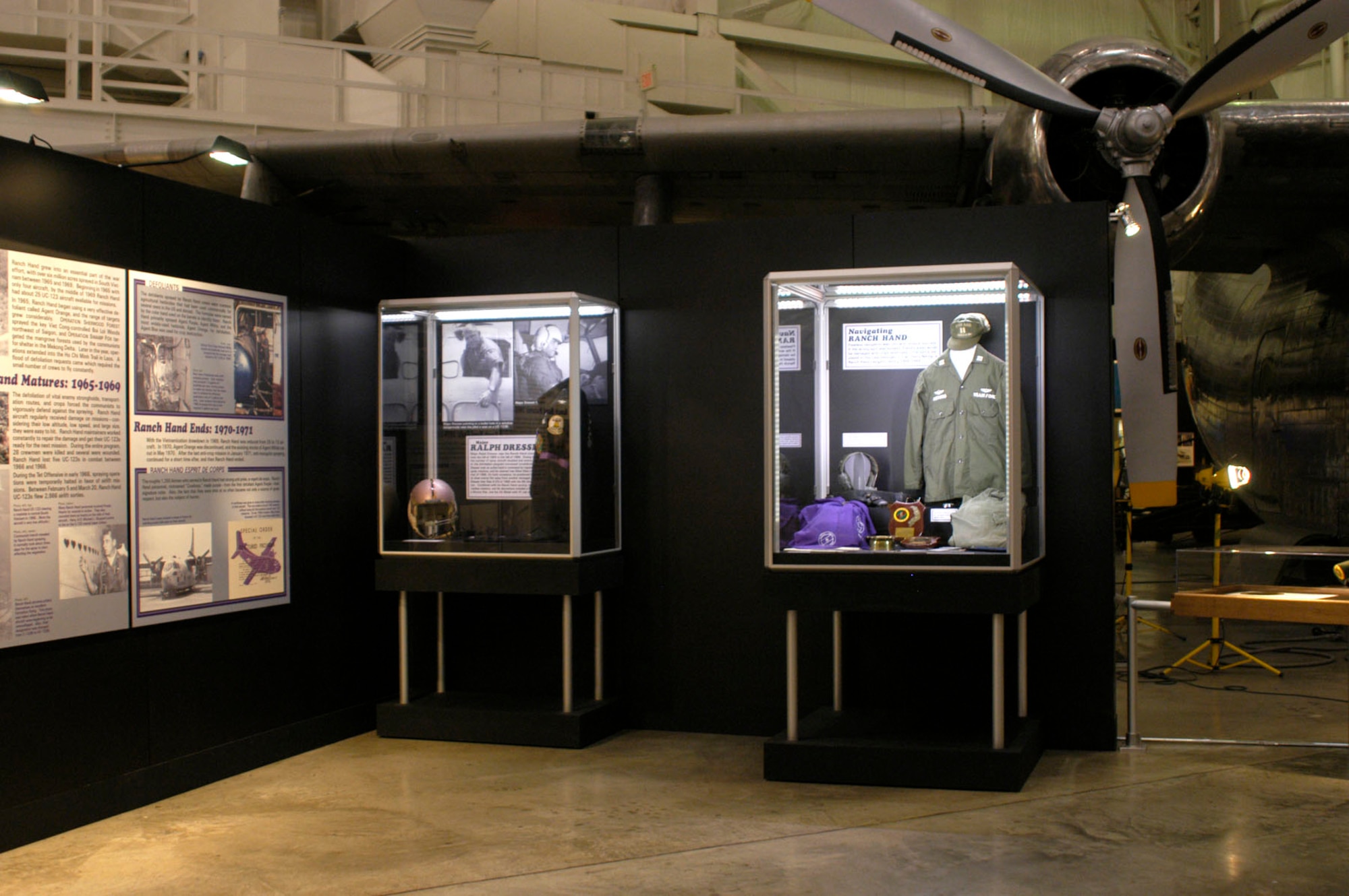 DAYTON, Ohio - A portion of the Ranch Hand exhibit at the National Museum of the U.S. Air Force. (U.S. Air Force photo)