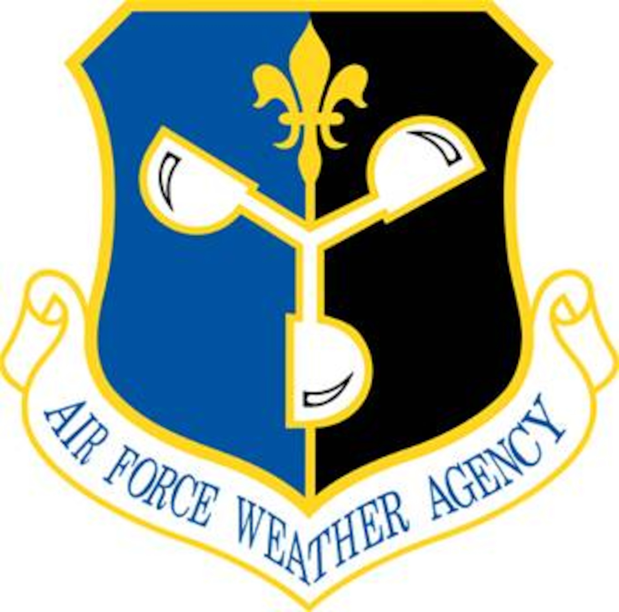 Shield for the Air Force Weather Agency Headquartered at Offutt AFB, Neb.