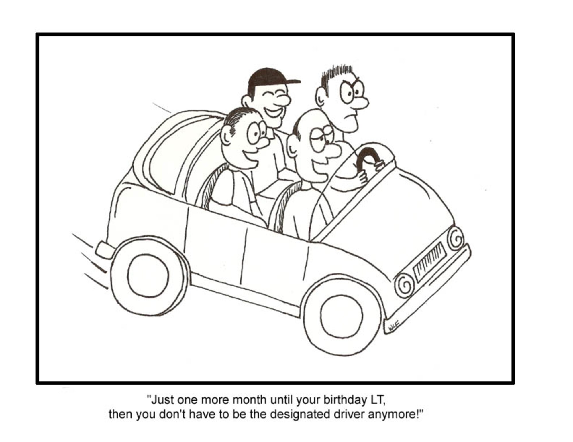 MOUNTAIN HOME AIR FORCE BASE, Idaho -- Base cartoonist Wendy Franklin takes an unorthodox look at military life. 
