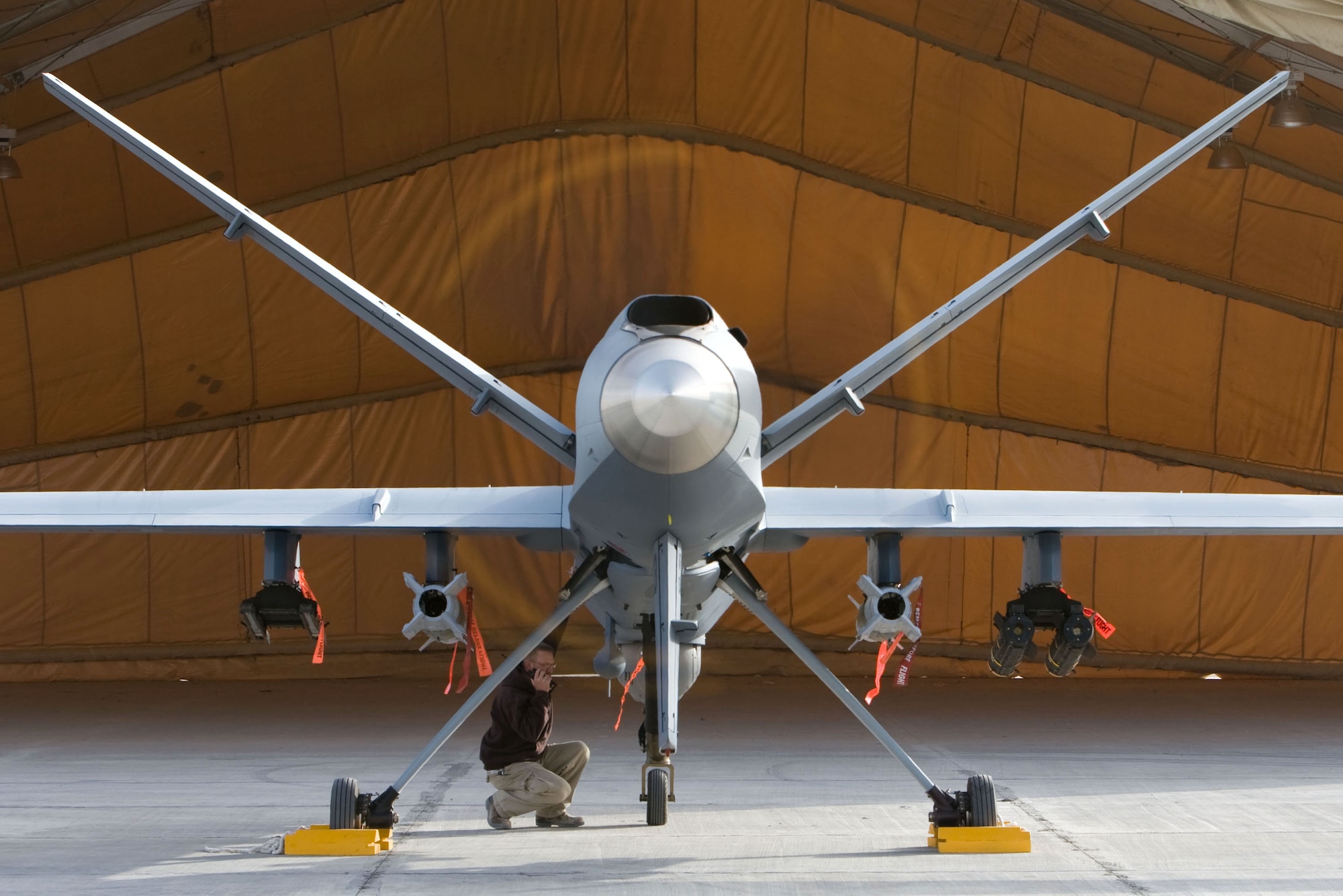 Le MQ-9 Reaper en vol, un drone aux multiples fonctions - Photos Futura