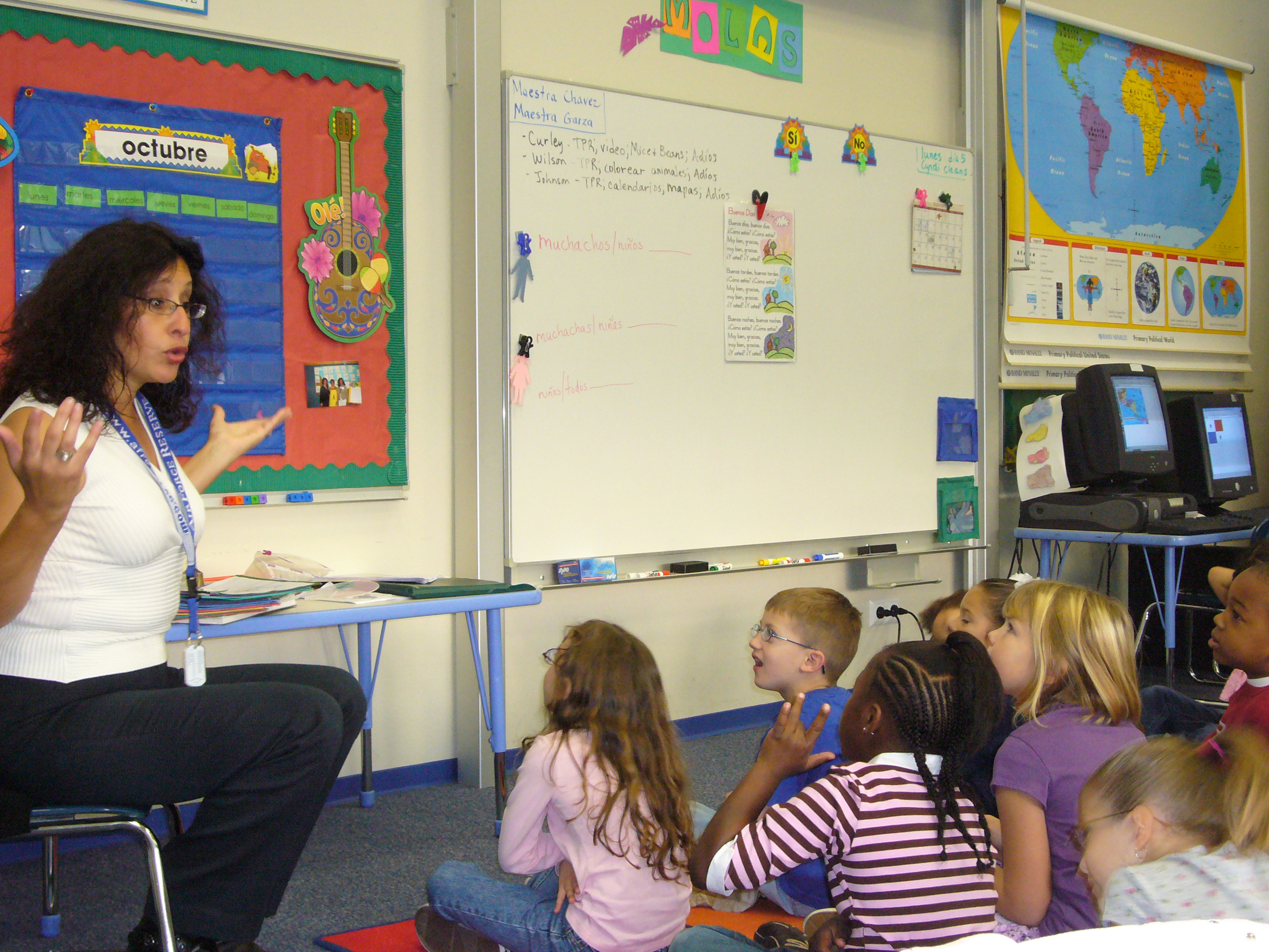 foreign language instruction in kindergarten